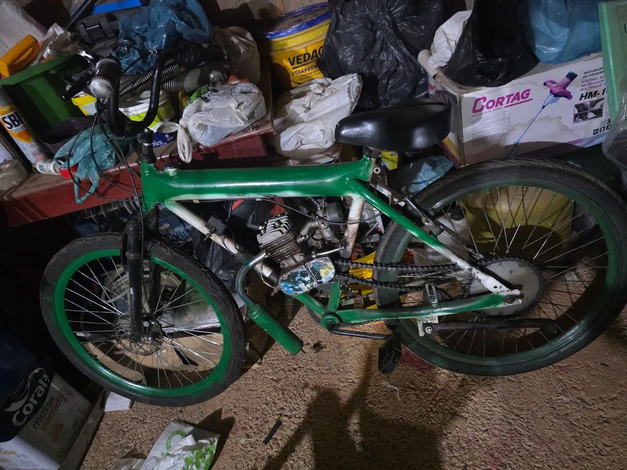 Bicicleta motorizada 80cc