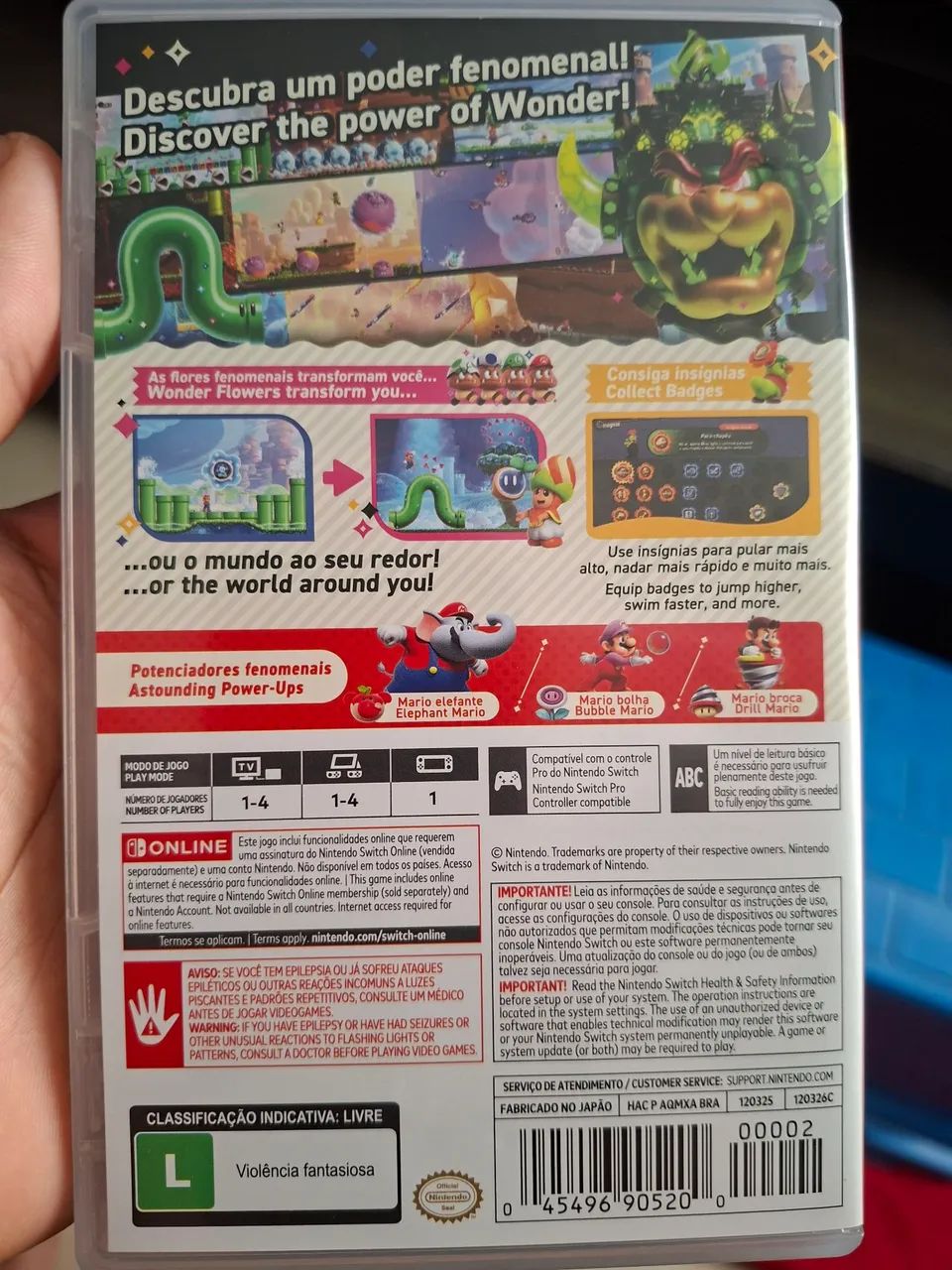 Super Mario Bros Wonder - Jogos de Vídeo Game - Pina, Recife