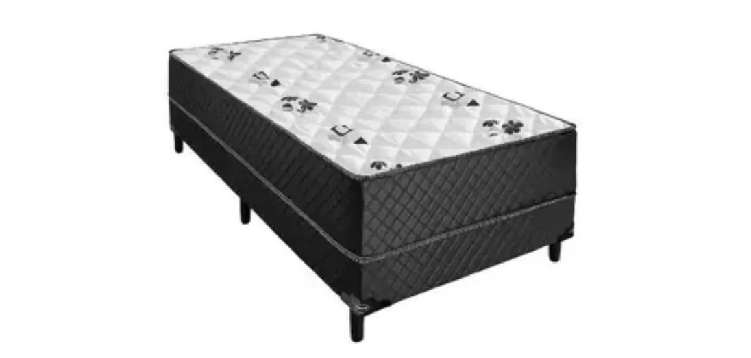 Venda de box e cama de solteiro nova