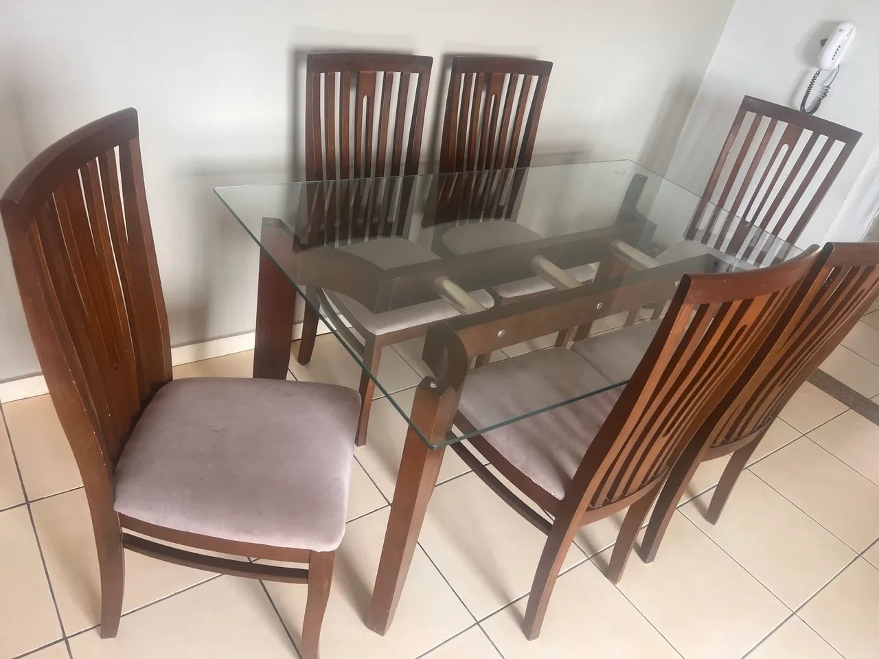 Mesa 6 lugares 