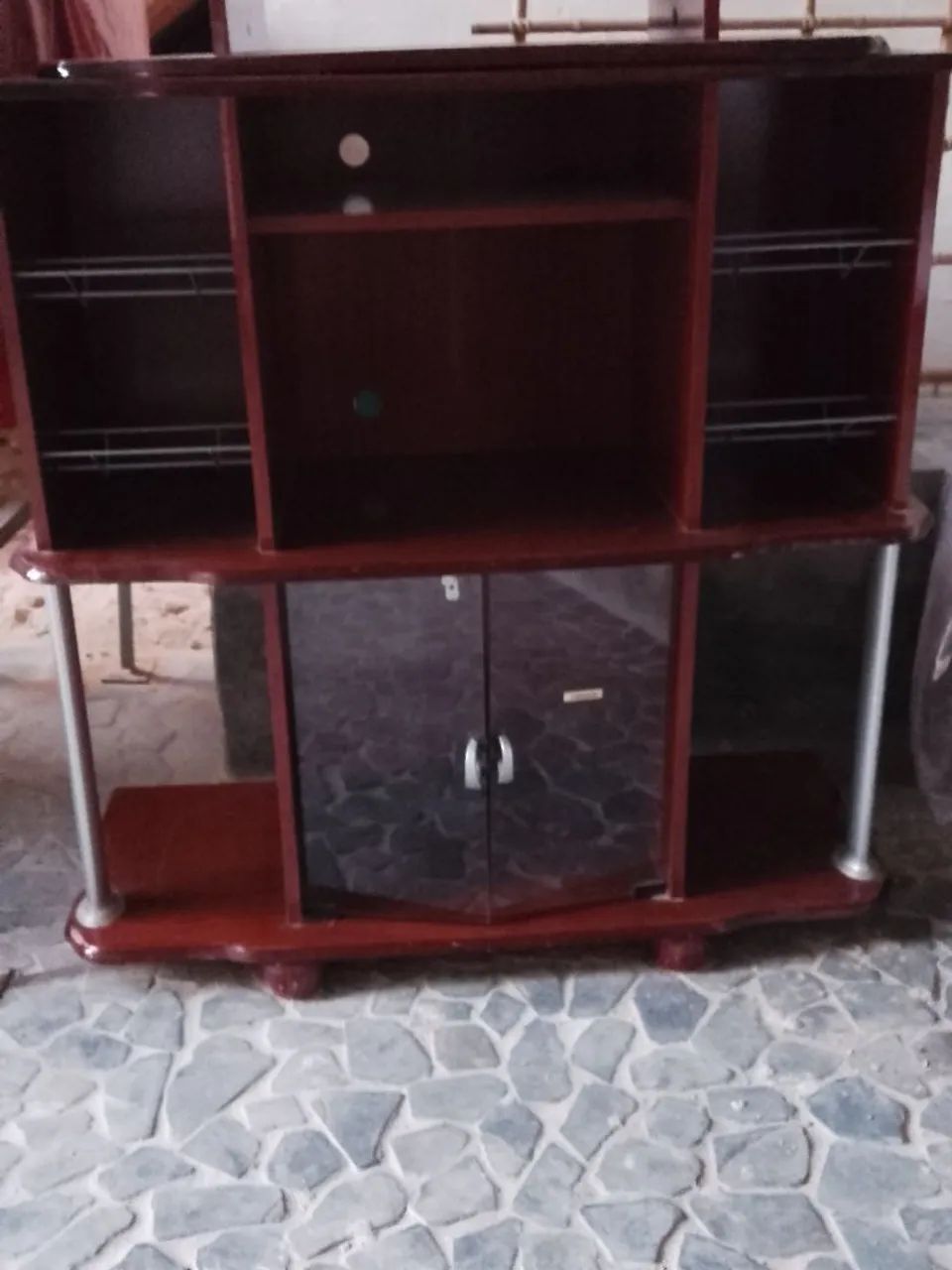 Rack antigo, com barzinho  - Foto 3