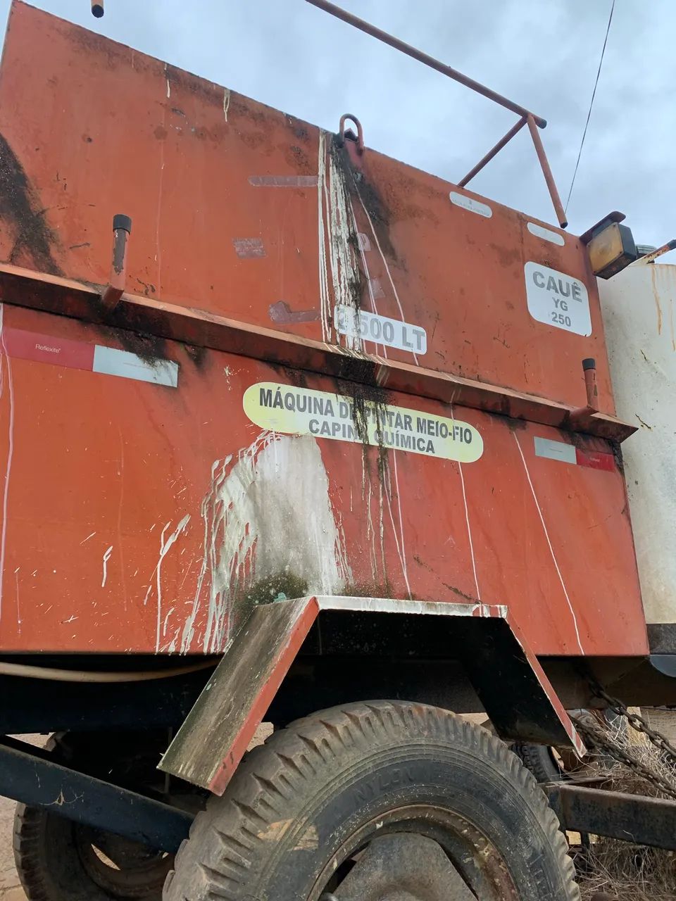 Máquina de pintura viária  - Foto 4