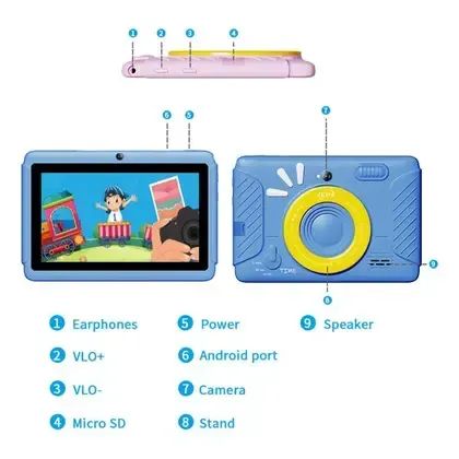 Tablet infantil Jepk T12 5G - Foto 3