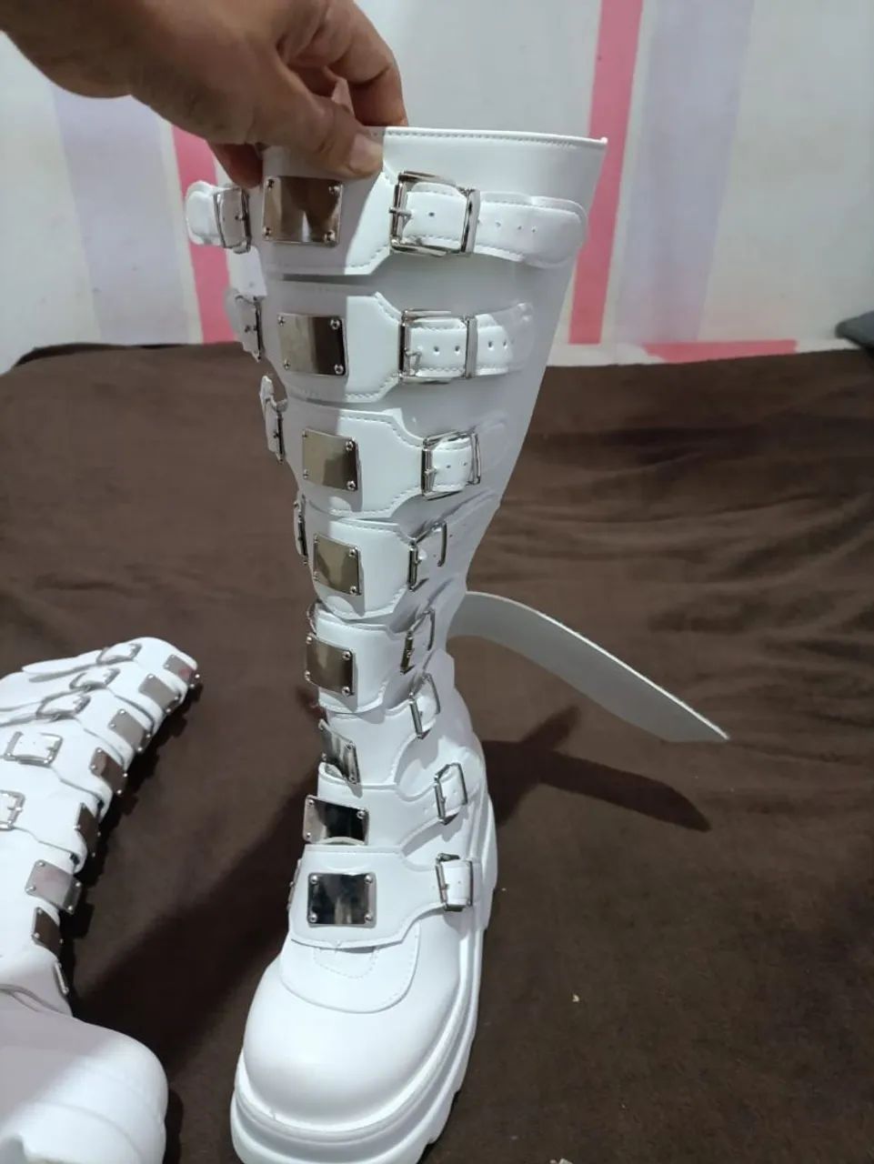 Bota plataforma e triondas - Foto 2