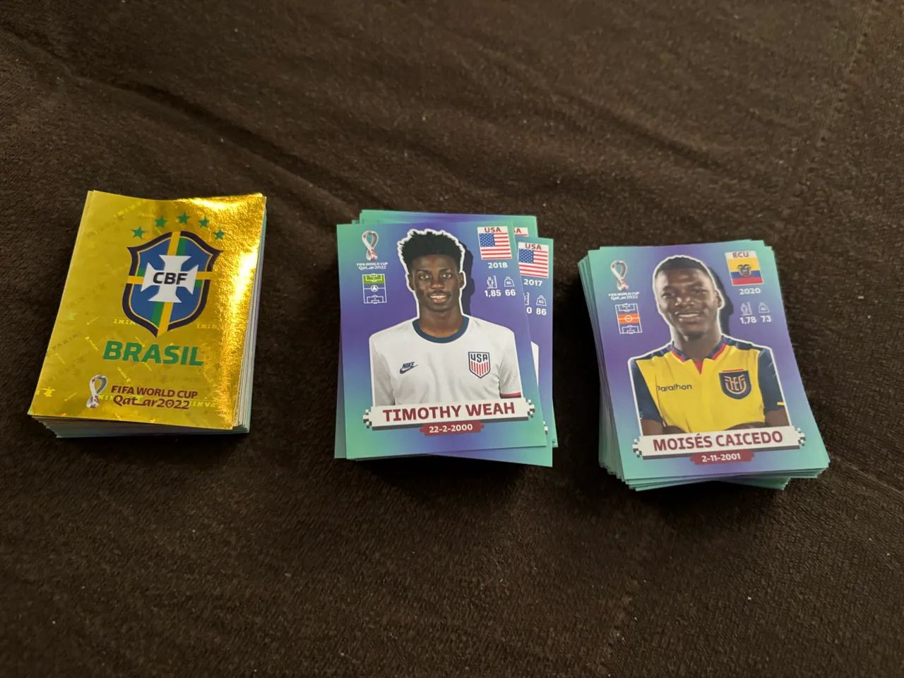 Figurinhas da copa de 2022 