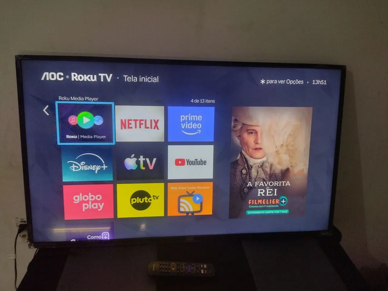 Smart TV AOC 43 polegadas - Foto 3