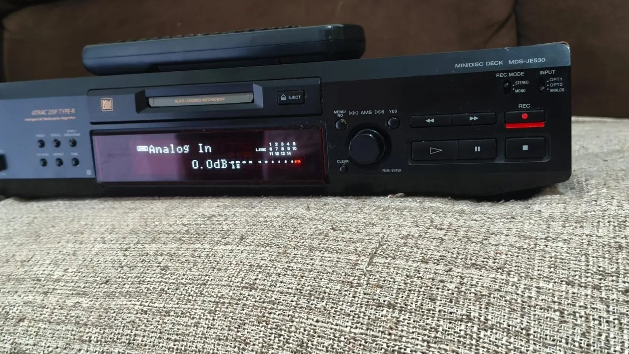 Mds Denon & Sony,play e rec,varios modelos,ligando,ultimas