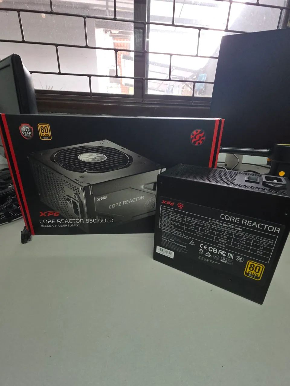 Fonte Xpg 850w Modular Gold Reactor