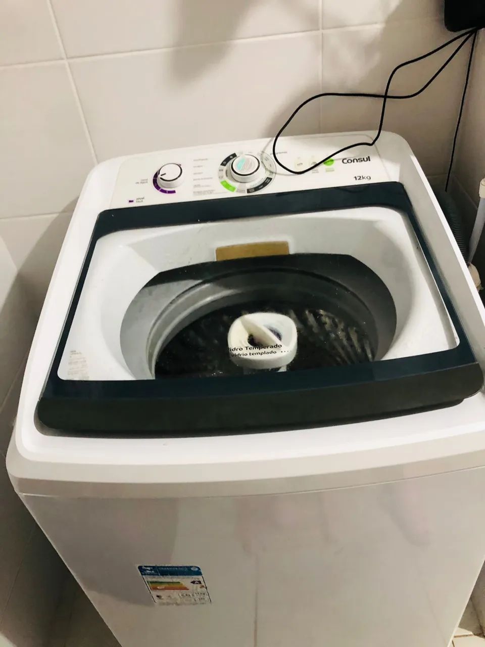 Máquina de lavar cônsul 12 kg 