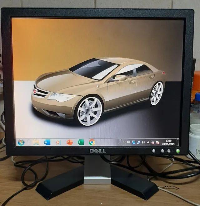 Monitor Dell Lcd E157fpc 15" Bivolt (Usado) - Foto 2