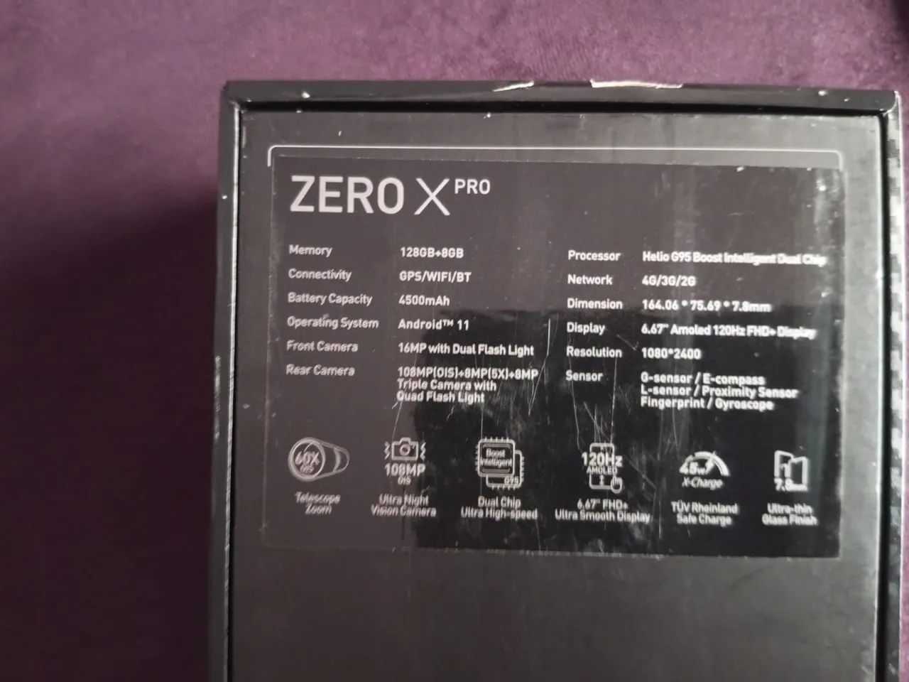 Celular Infinix zero X Pro Excelente  - Foto 2