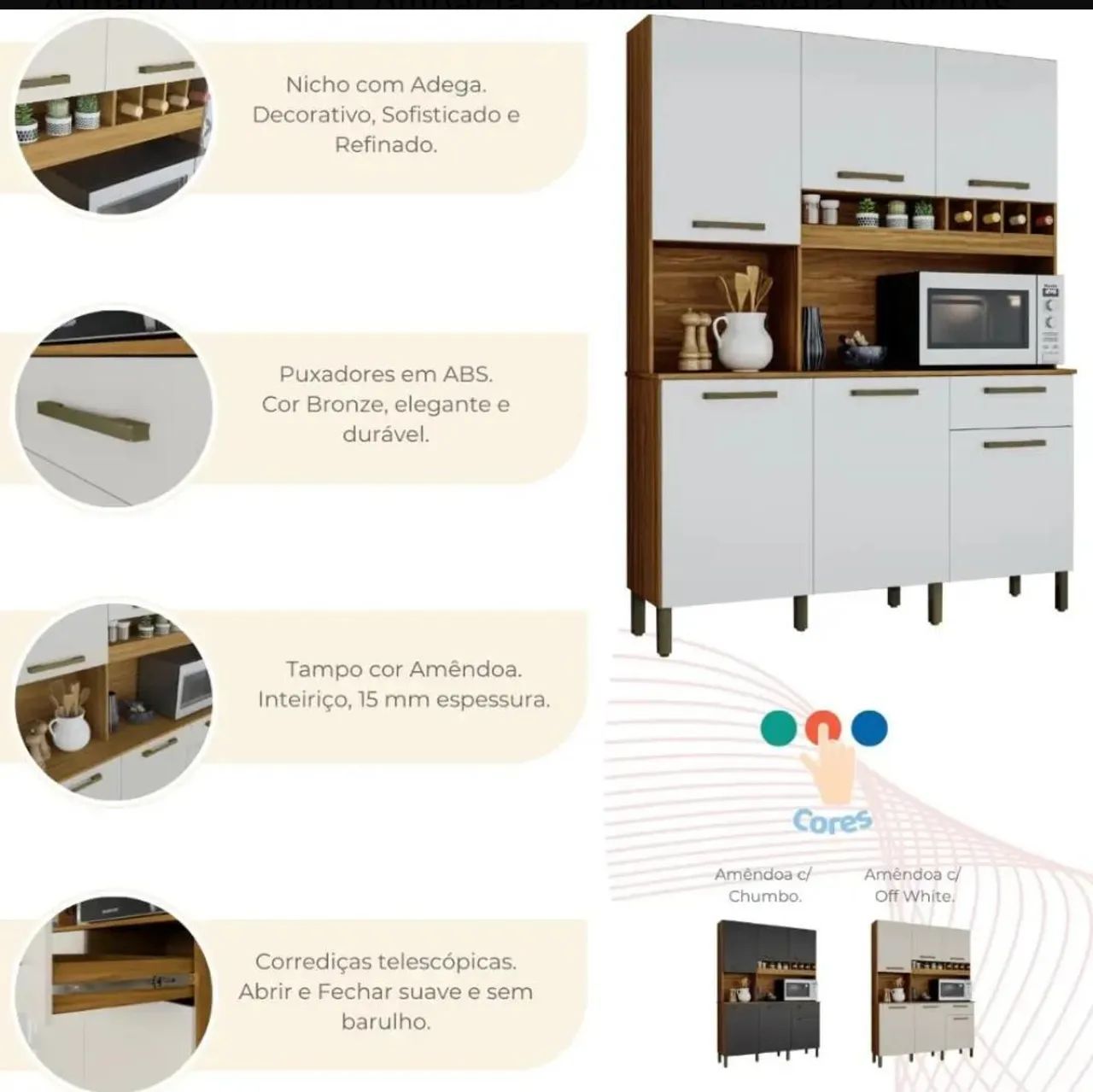 Armário de cozinha  - Foto 2