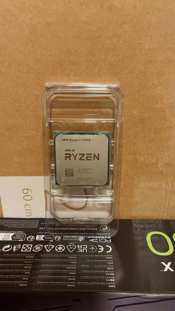 Ryzen 7 5700X AM4 8 Núcleos 16 Threads | Novo Sem Cooler