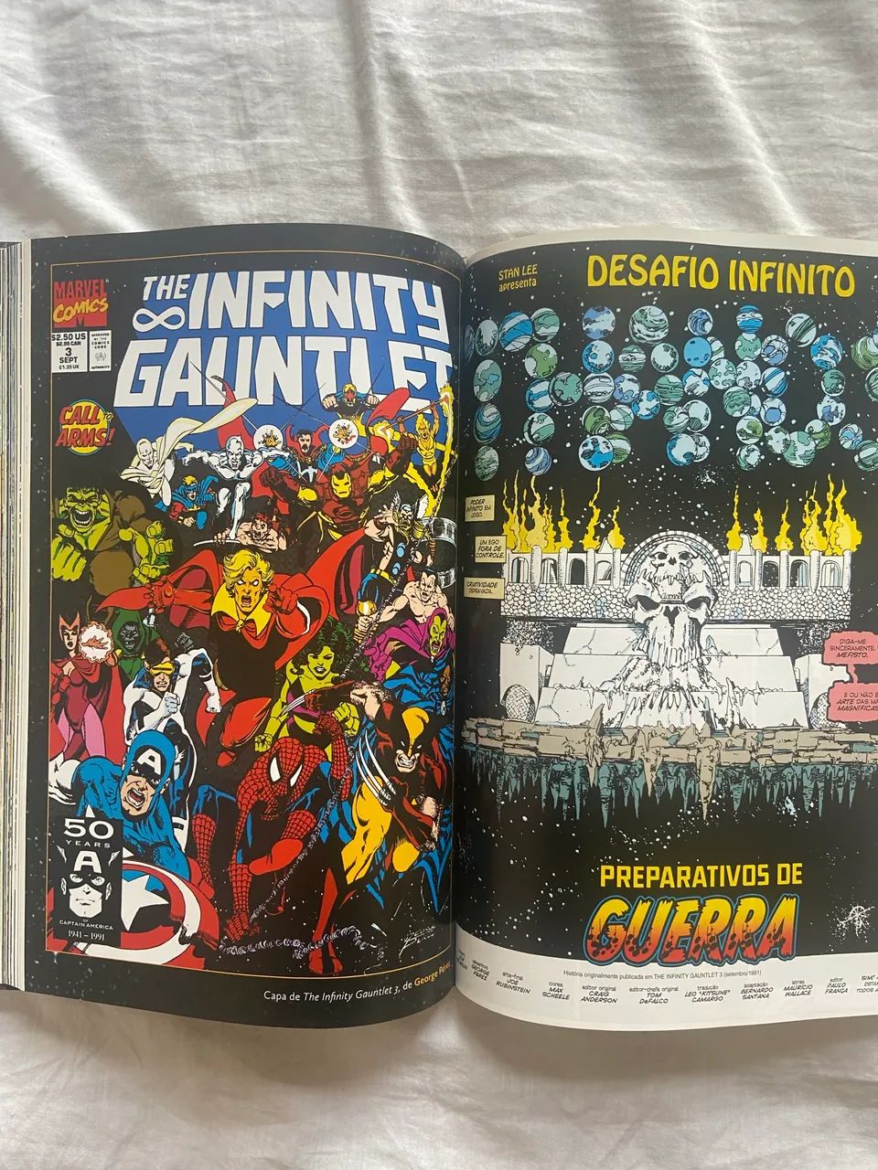 Desafio Infinito Hq Capa Dura  - Foto 2
