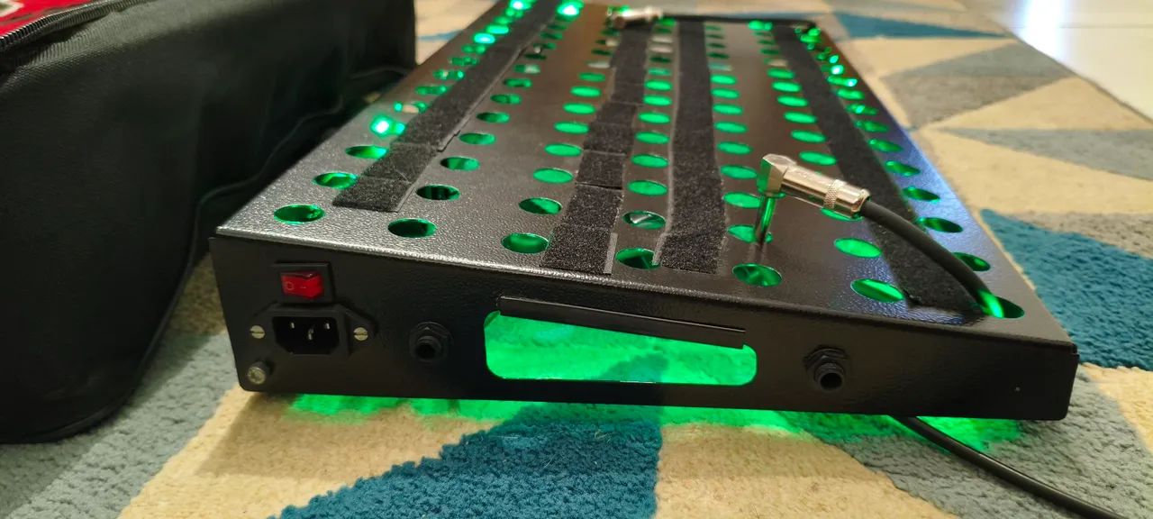 Soft Case para pedais, CFD 61x31 com eletrica e Led - Foto 4