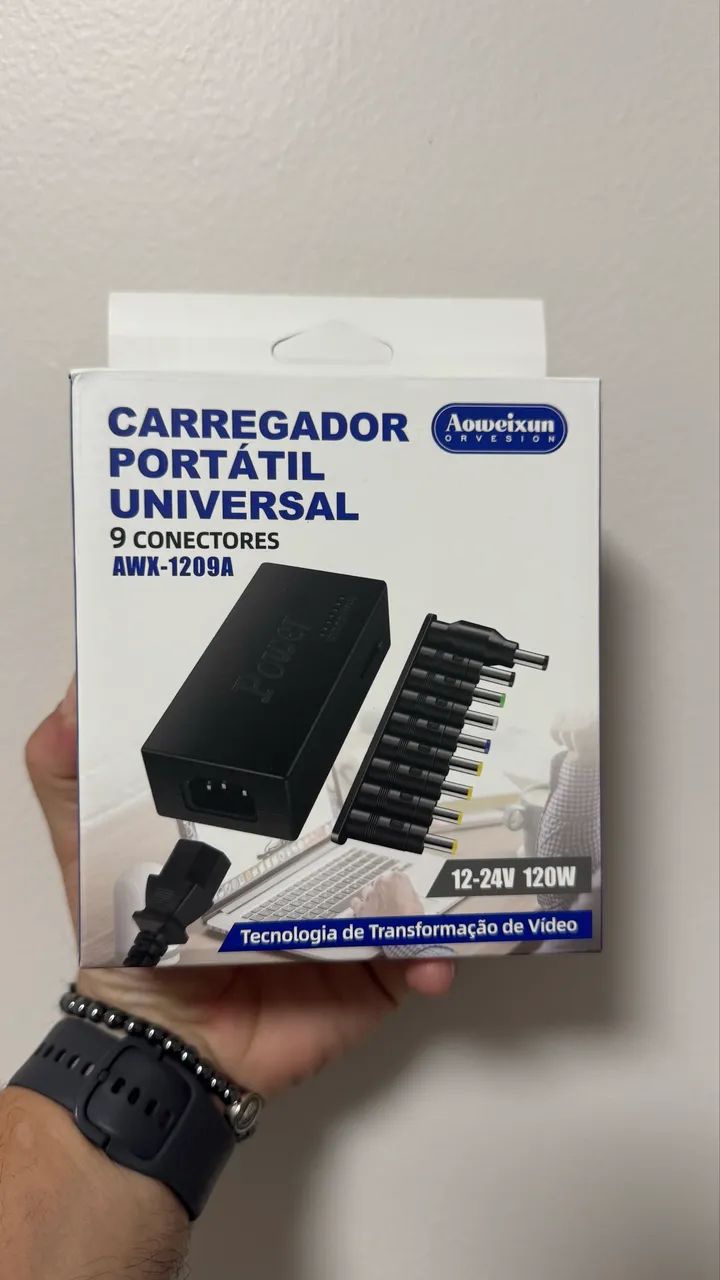 CARREGADOR P/ NOTEBOOK  UNIVERSAL 