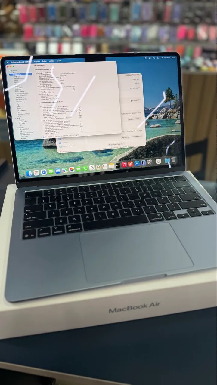 MACBOOK AIR M4 16/256 13.6? SEMINOVO