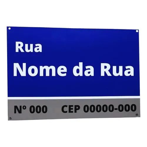 Placas com número de residência  - Foto 2