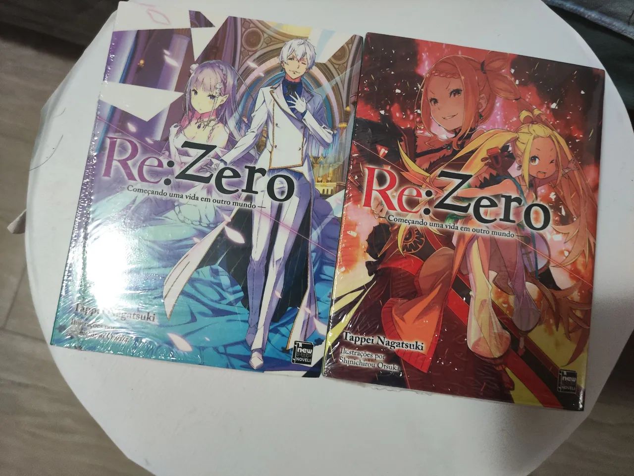 Re:Zero light novel volumes 18 e 19