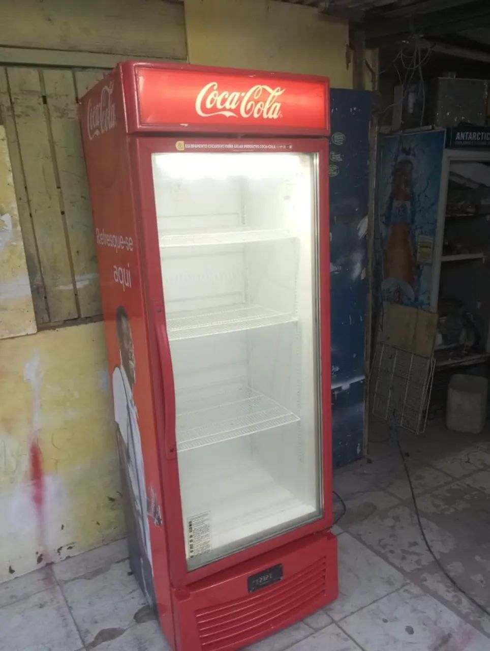 Freezer da coca cola 