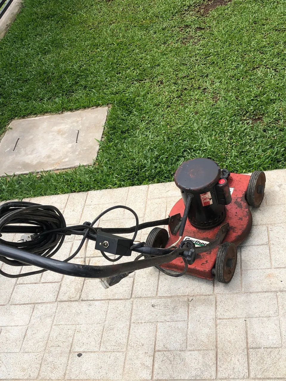 Corta grama máquina cortar grama rocadeira 