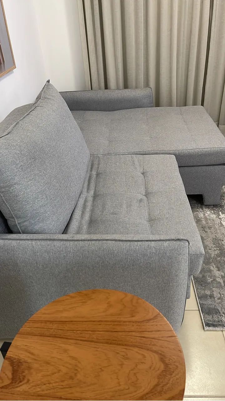 Vendo sofá de linho perfeito 