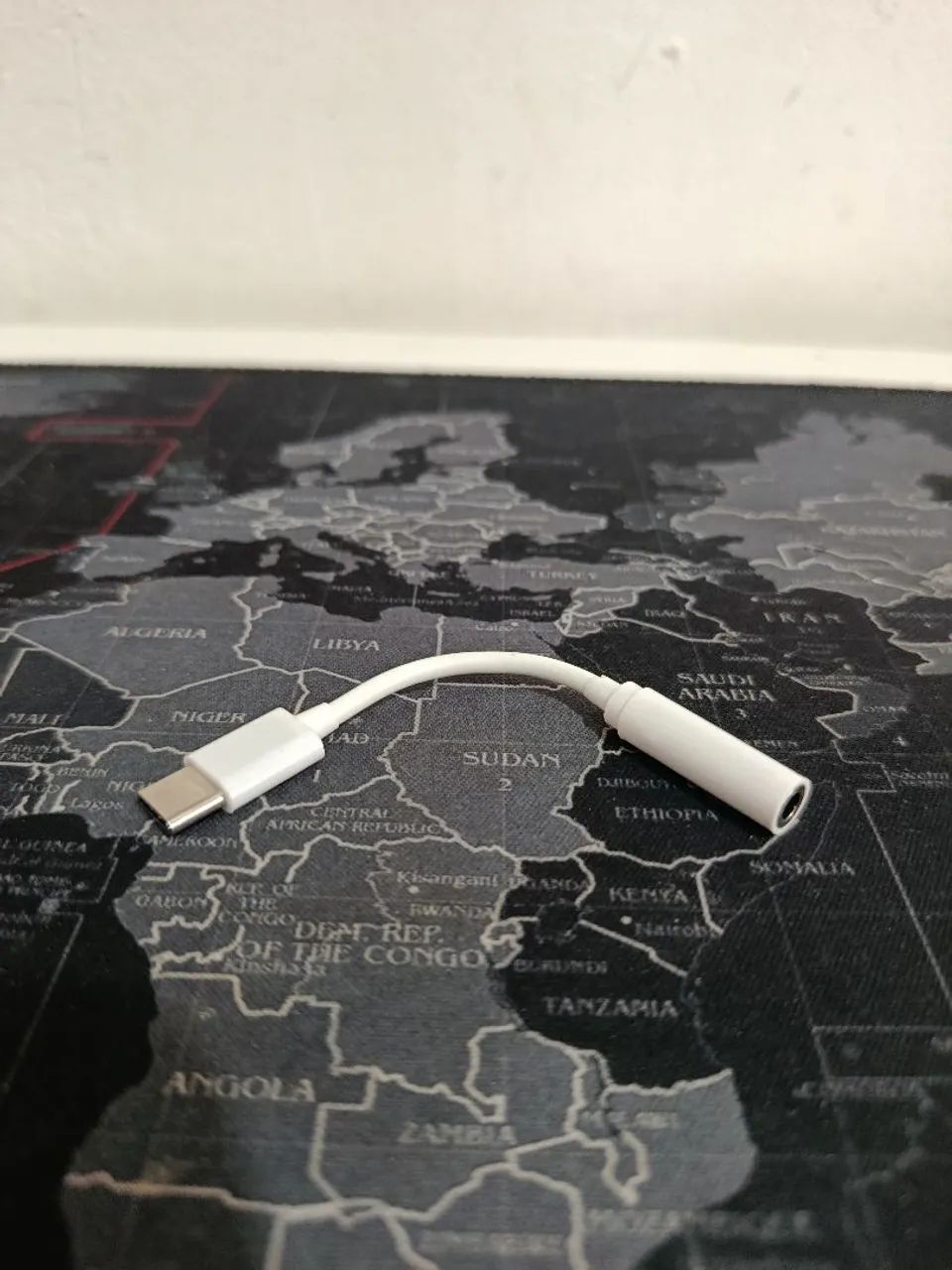 Adaptador de áudio Tipo C para P2 auxiliar/ OFERTA IMPERDÍVEL  - Foto 2