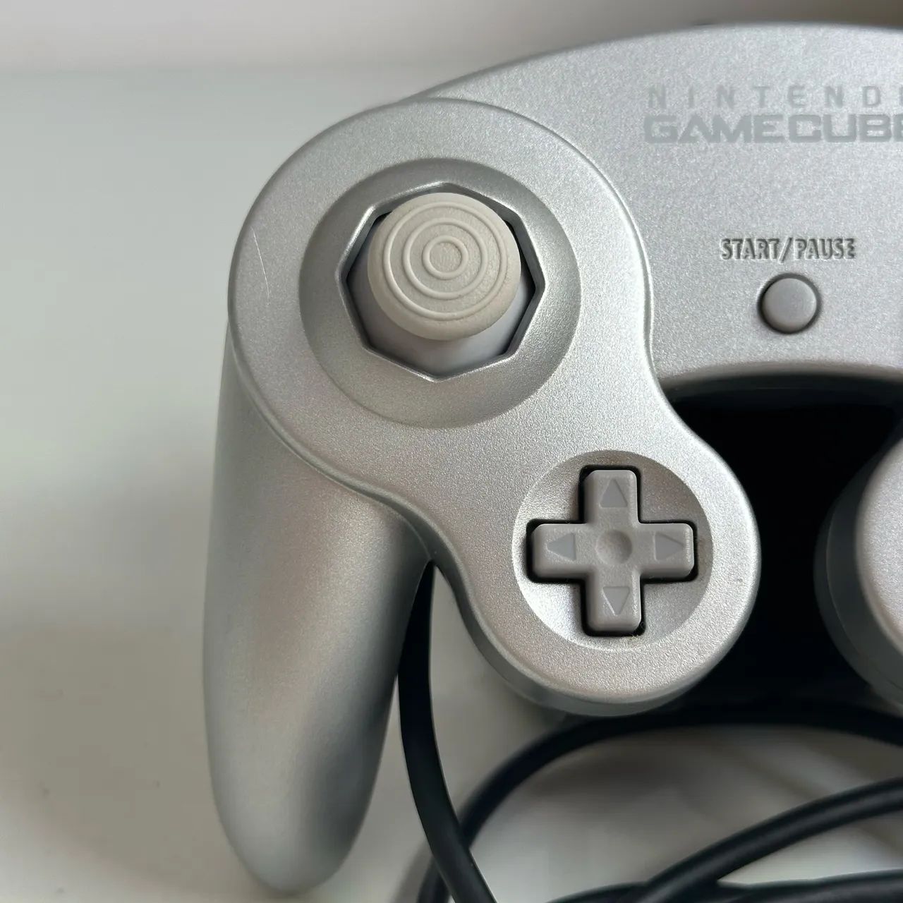 Controle Nintendo GameCube Platinum Prata Original Usado - Foto 3