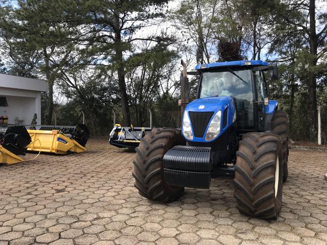 Trator new hollando 7060 - Foto 3
