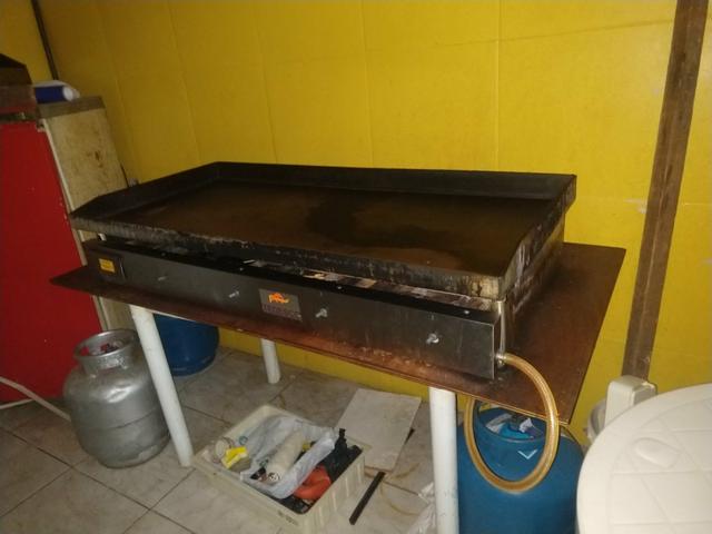 Chapa de hambúrguer