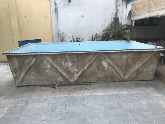 Piscina de fibra