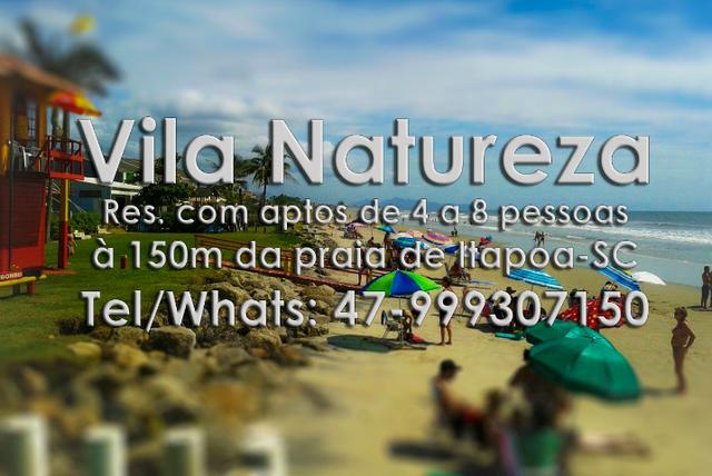 Apto temp. Itapoá, p/6 à 150m da praia, otima localização