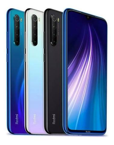 Celular Xiaomi note 8 64 gb novo lacrado película de brinde - Foto 3