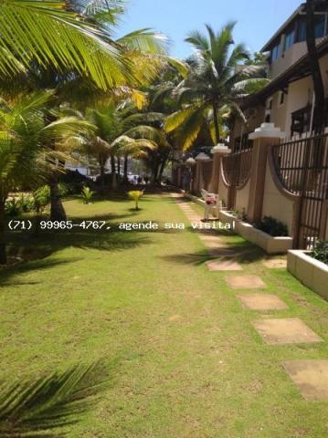 Casa em condomínio para venda em salvador, praia de flamengo, 3 dormitórios, 2 suítes, 4 b