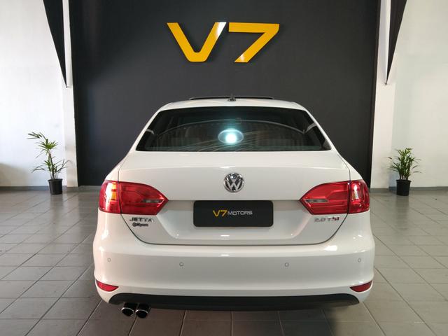 Vw Jetta TSI 2013 211cv Branco+Caramelo+Teto!! Entrada em 12 x no cartão de crédito!! - Foto 3