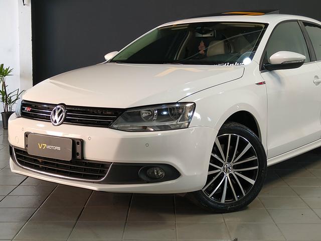 Vw Jetta TSI 2013 211cv Branco+Caramelo+Teto!! Entrada em 12 x no cartão de crédito!! - Foto 2