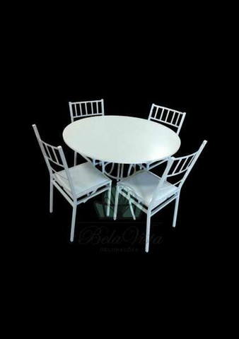 Conjunto Buffet Mesa c/4 Cadeiras - Fabrica