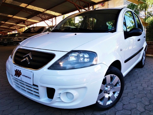 C3 GLX 1.4 FLEX 8V 2012 BRANCO, COMPLETO, IMPECÁVEL