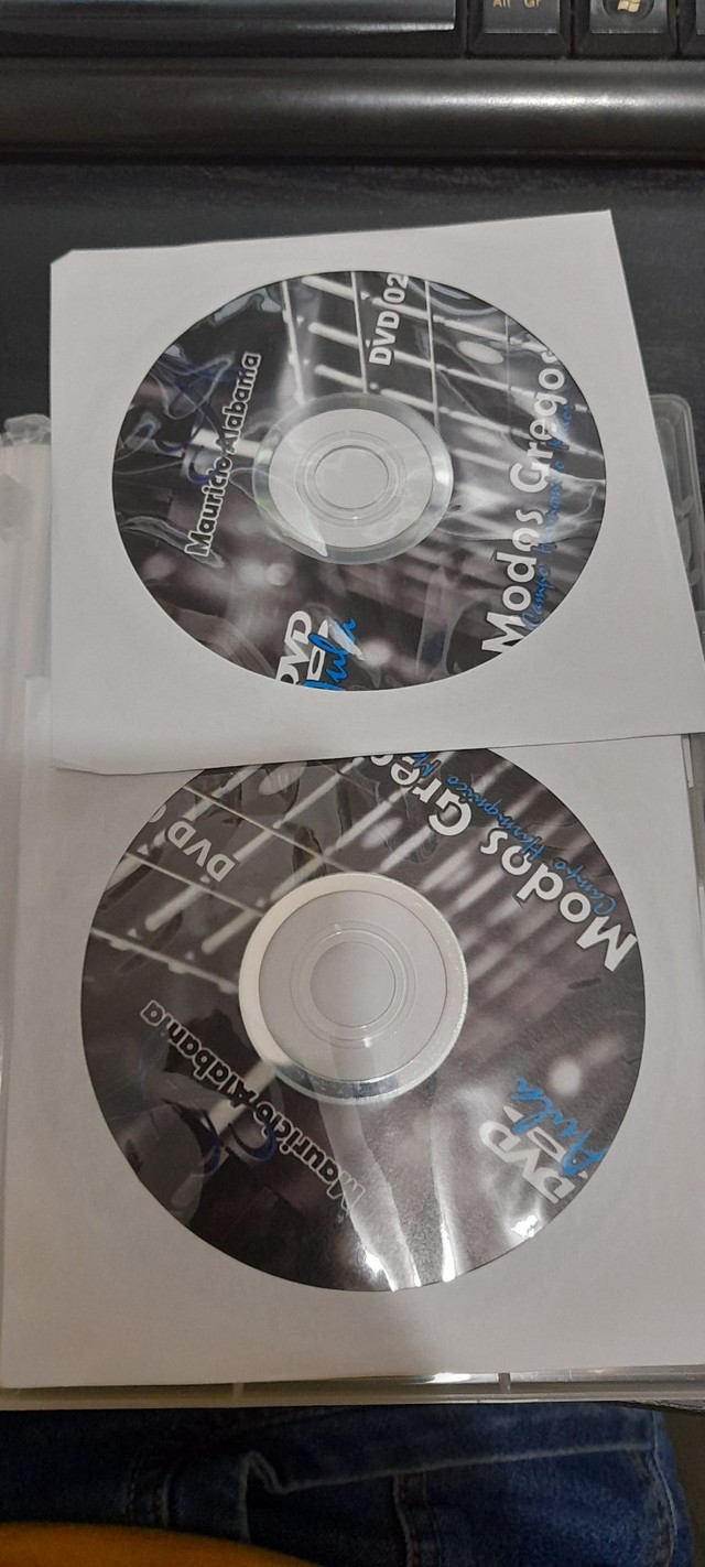 DVD - Modos Gregos - Mauricio Alabama - Original Usado