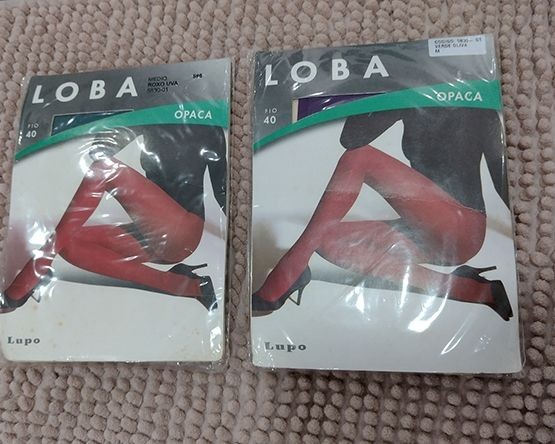 Duas meias loba fio 40