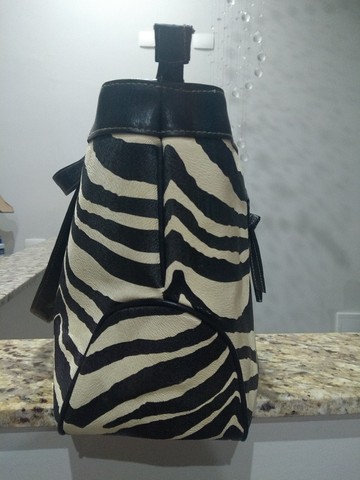 Bolsa animal print zebra