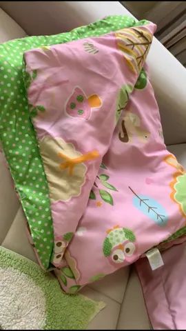 Kit 7 peças decoração solteiro com  edredom , lençol , abajur  - Foto 2