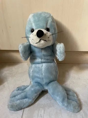 Bichinhos de pelúcia - coleção mamíferos Parmalat - em excelente estado