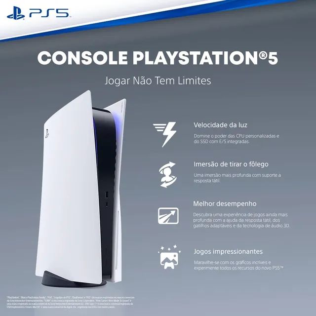 Experimente o poder da PlayStation 5