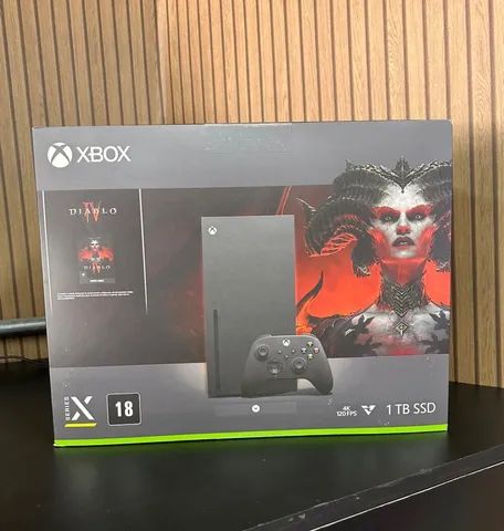 Xbox Series X - 1TB + Diablo IV - Troca Game - Video Games NOVOS e  SEMINOVOS com garantia. Entregamos para todo o Brasil