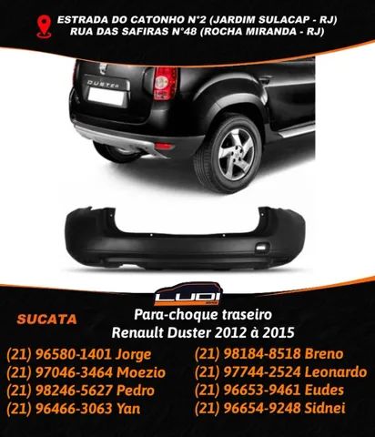 Para-choque traseiro Renault Duster 2012 à 2015