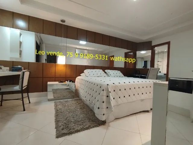 Leo vende, ap na Santa Mônica, Torre Gêmeas, 3 suítes, closet, mobiliada - Foto 2