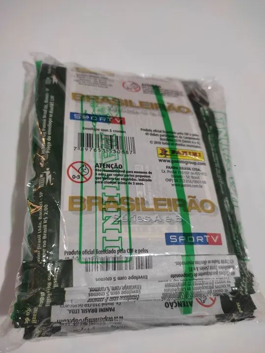 Envelope de figurinhas Campeonato Brasileiro 2018 - Foto 2