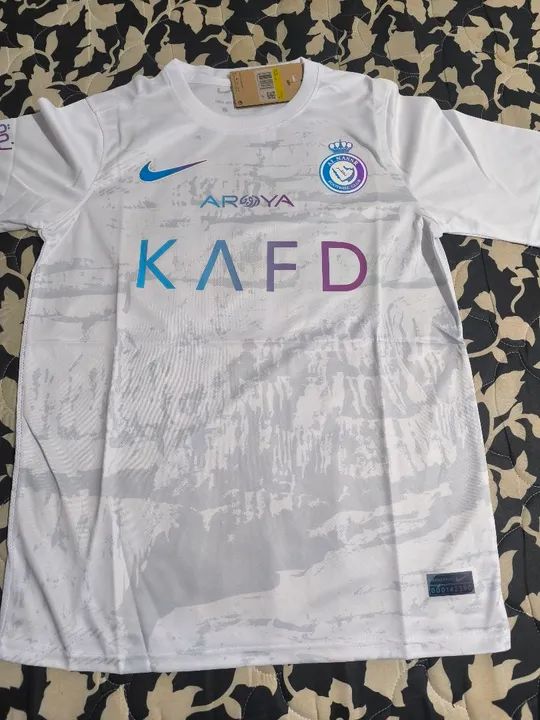 Camiseta Al Nassr Nike Branca - Nova