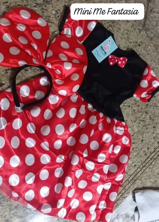 Fantasia Minnie Mouse para Meninas - Foto 5